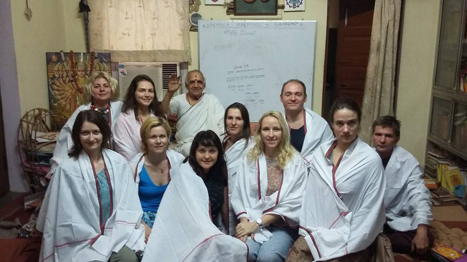 обучение санскриту у Вагиша Шастри